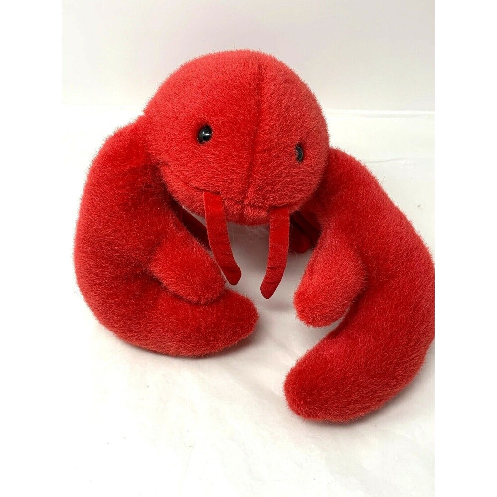 Mary Meyer Plush Poseable LOBSTER Flexible Stuffed Fish Sea Creature 19" Animal